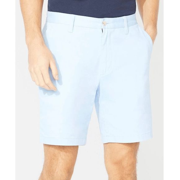 Nautica Classic Fit Deck Shorts in Tiffany (Light) Blue, Men's Size 40W, MP $55 - Picture 14 of 14